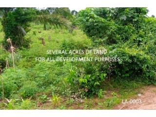 Over 1000 Building Plots Available For Sale At Pakyi No.1, Kumasi (Ashanti Region). All Land Title Documents Available.