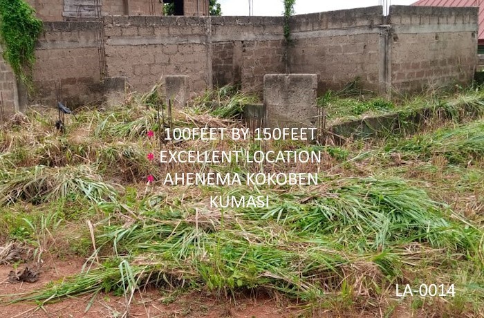 a-150ft-by-100ft-plot-of-land-for-your-building-is-up-for-sale-excellent-location-at-ahenema-kokoben-kumasi-big-1