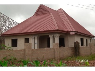 A 3 bedrooms and a Living House at Ahenema Kokoben, Kumasi (Ashanti Region)